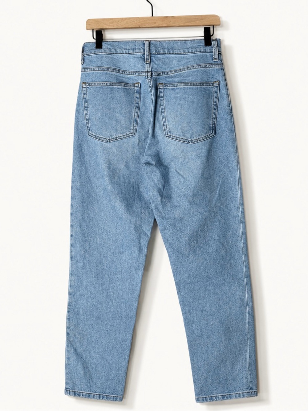 Everlane The Cheeky Jean Womens 27 Ankle Straight High Rise Light Wash Denim - Picture 4 of 7